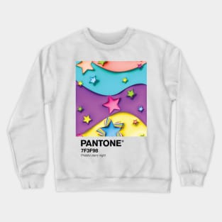 Pantone Pride Stars portrait Crewneck Sweatshirt